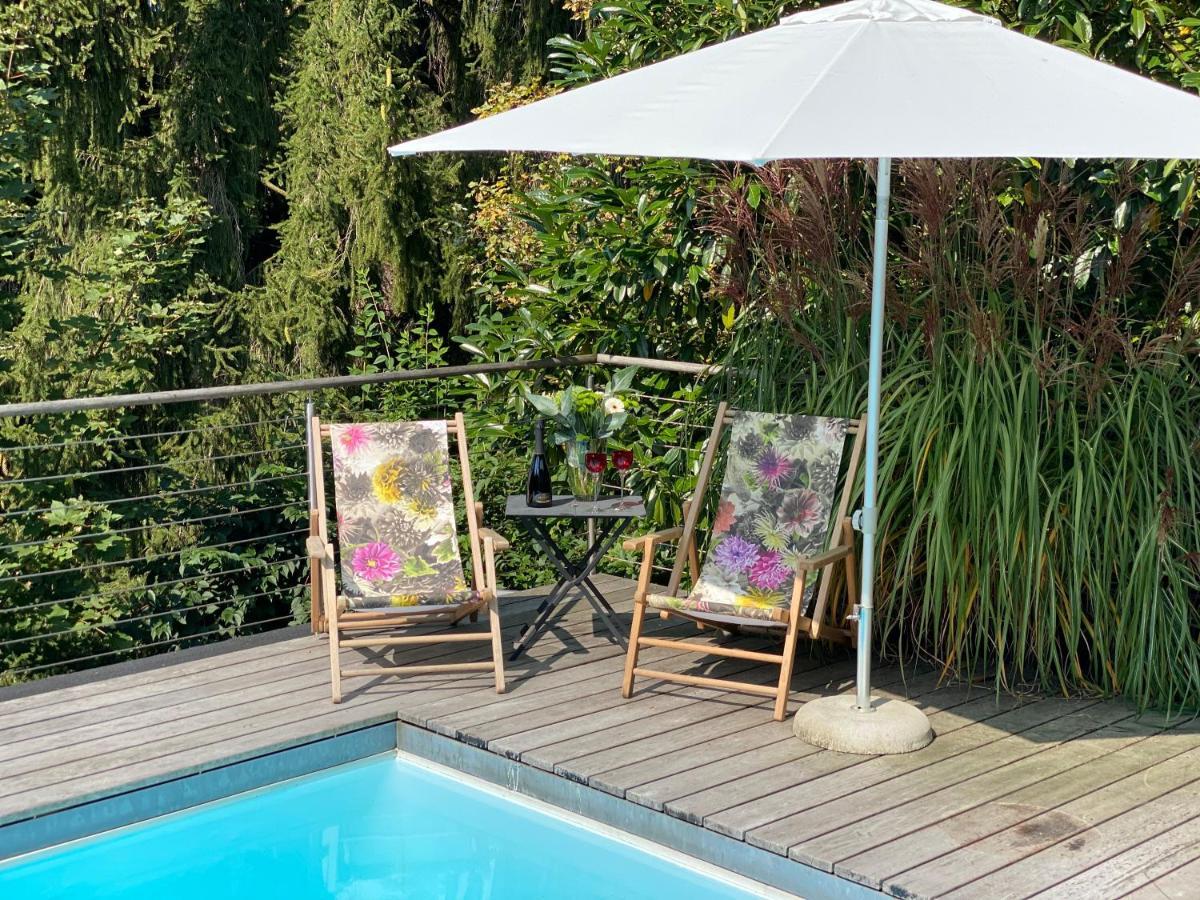 Landhaus Am Plattenbichl - Luxus Apartment Mit Privat-Pool Und Sauna - Im Sommer Bergbahn Inklusive โอเบอร์สทดอร์ฟ ภายนอก รูปภาพ